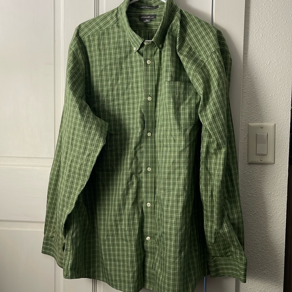 Eddie Bauer Dress Shirt Long Sleeve